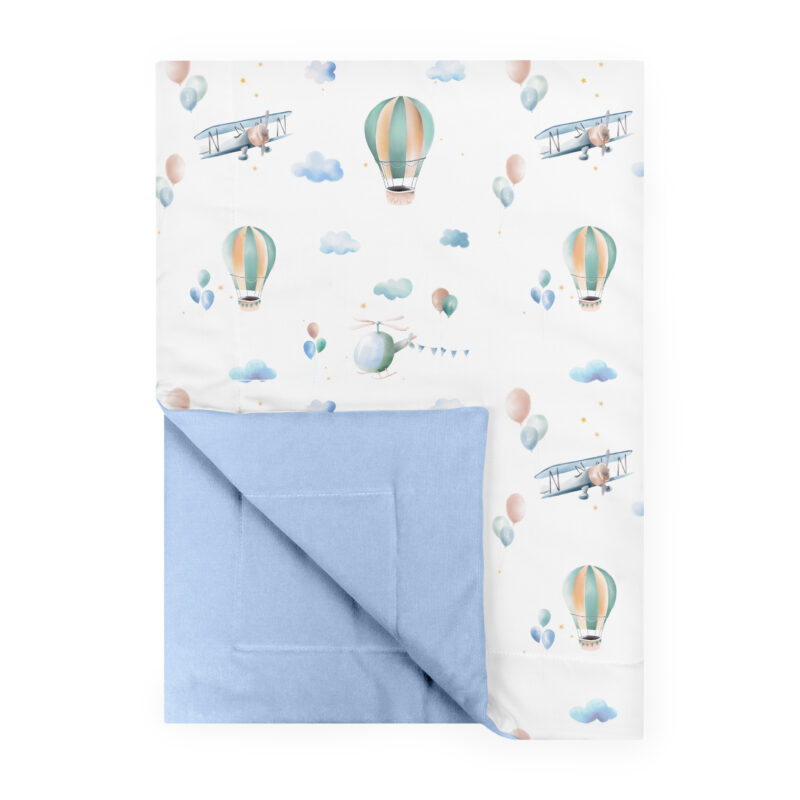 Kocyk 100×75 Balloon niebieski