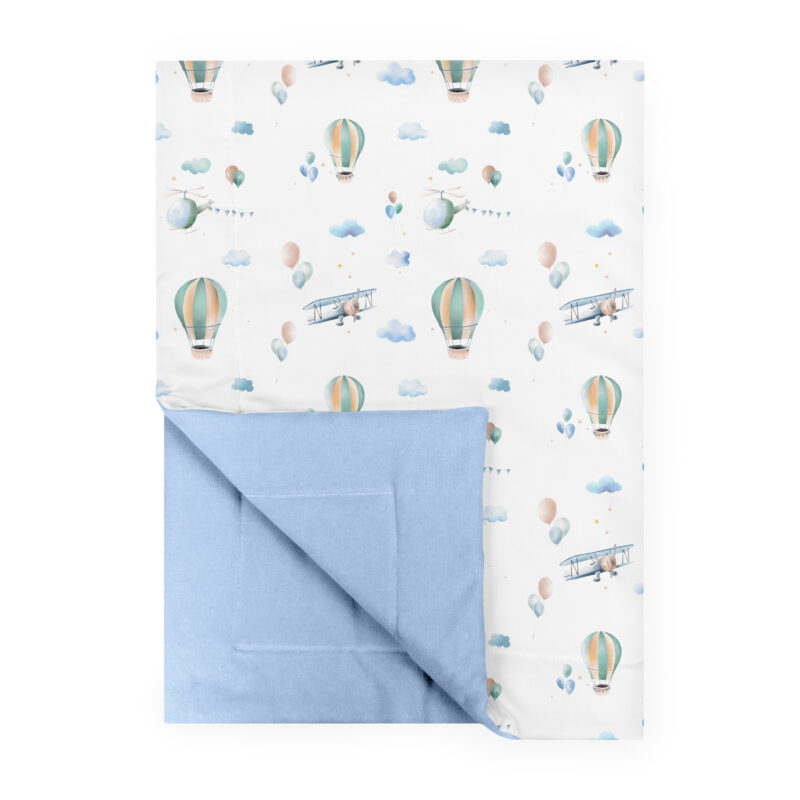 Kocyk 150×100 Balloon niebieski