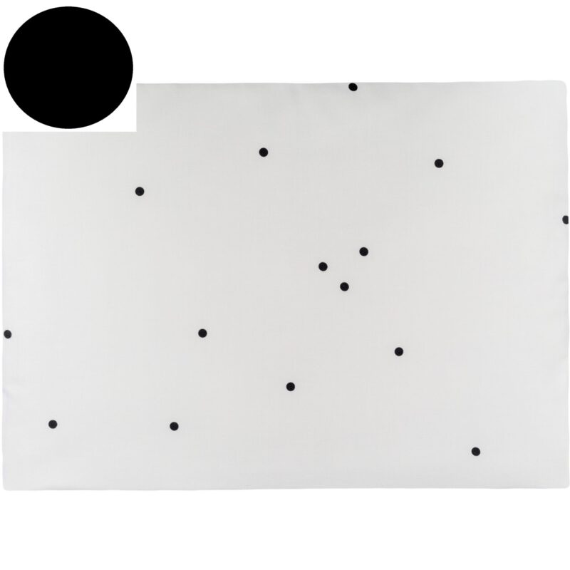 Poduszka 30×40 Dots czarny