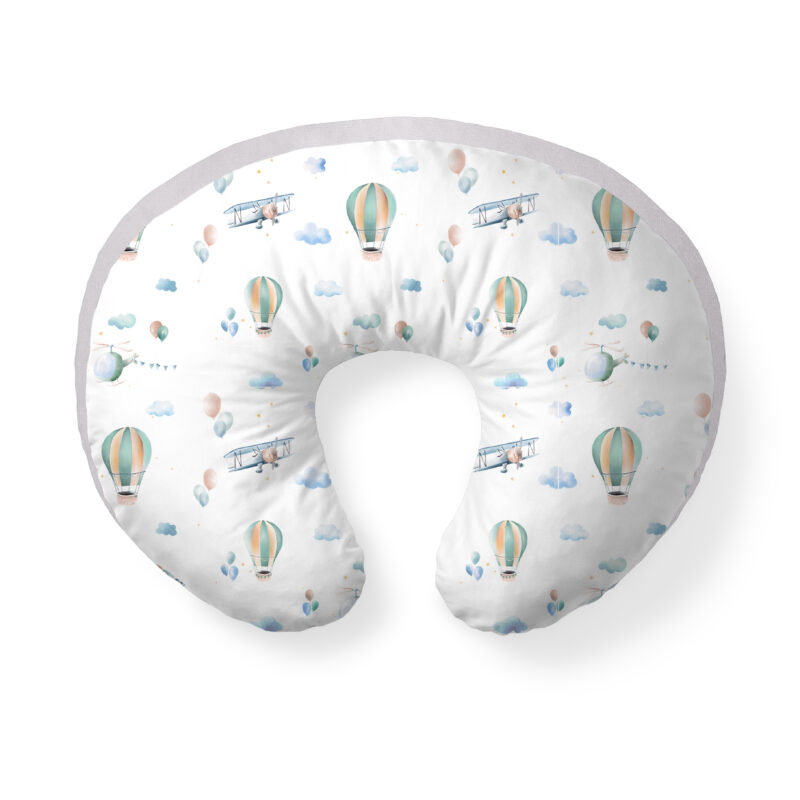Poduszka do karmienia Balloon jasnoszary