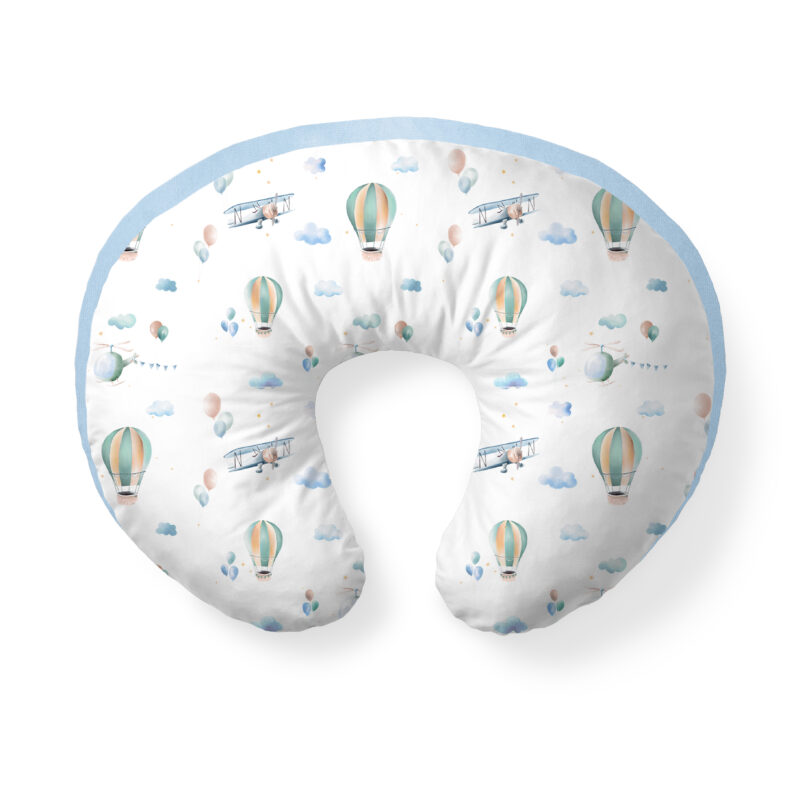 Poduszka do karmienia Balloon niebieski