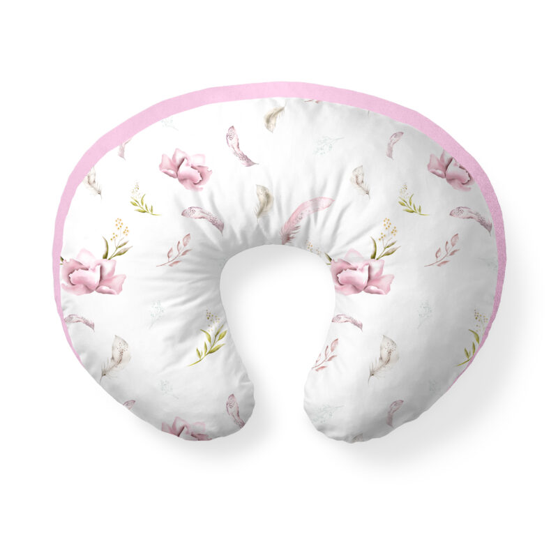 Poduszka do karmienia Blossom róż