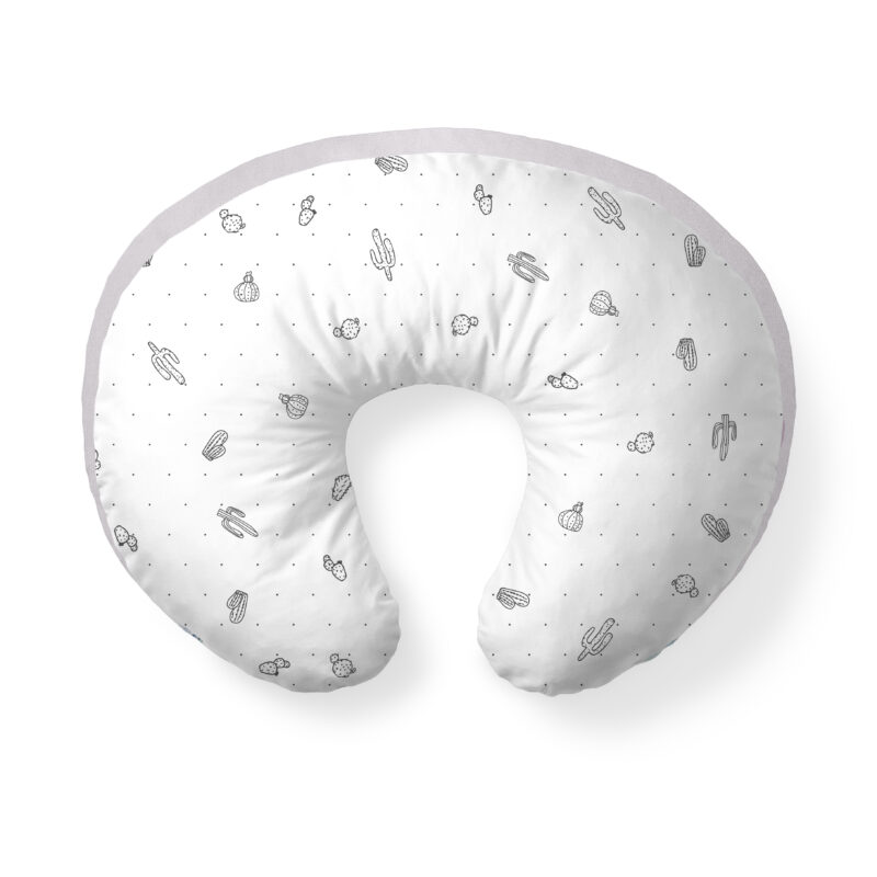 Poduszka do karmienia Cactus jasnoszary