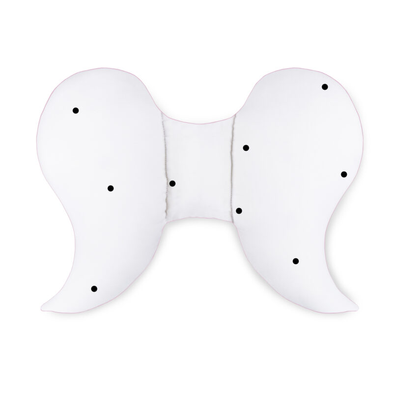 Poduszka antywstrząsowa Dots pudrowy róż