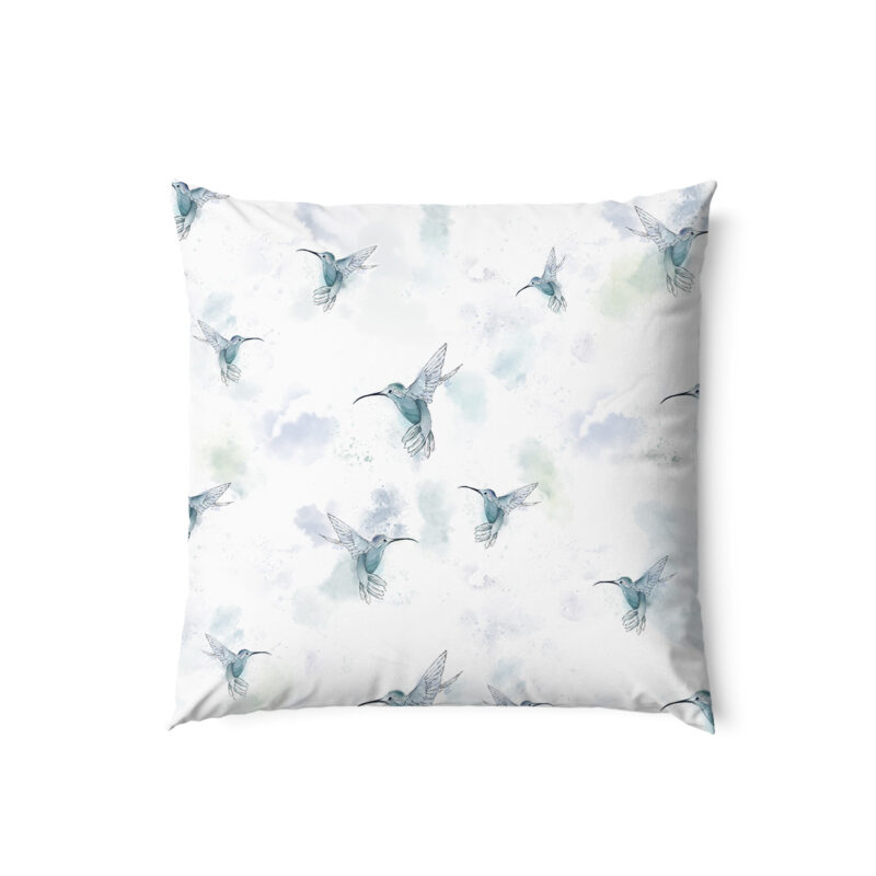 Poszewka 40×40 Blue colibri
