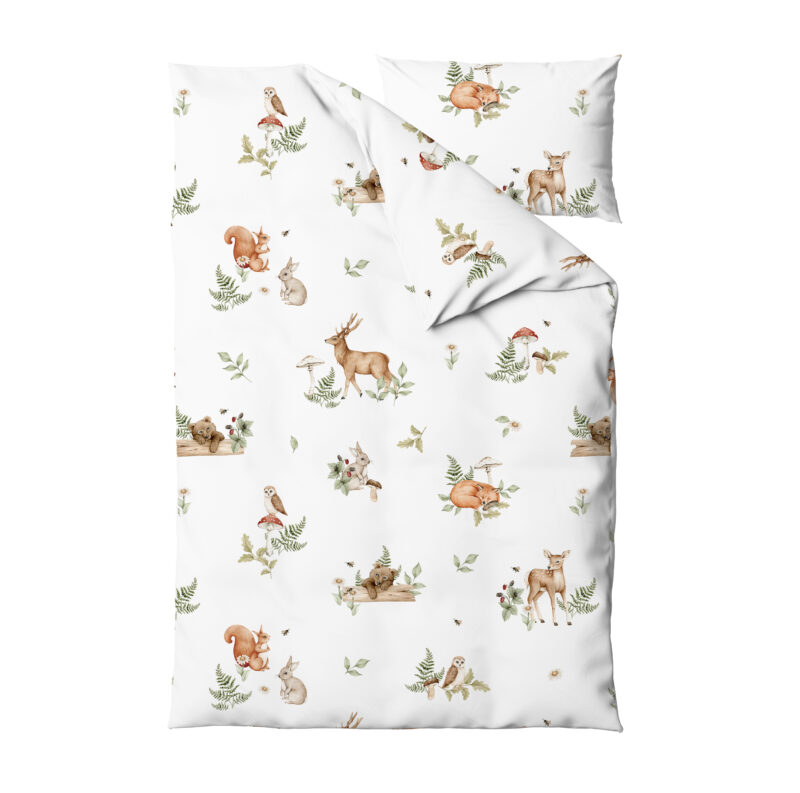 Komplet pościeli 75×65+30×40 Woodland Story