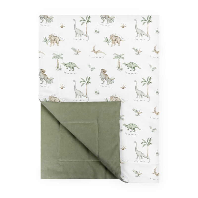 Kocyk 150×100 Dino khaki