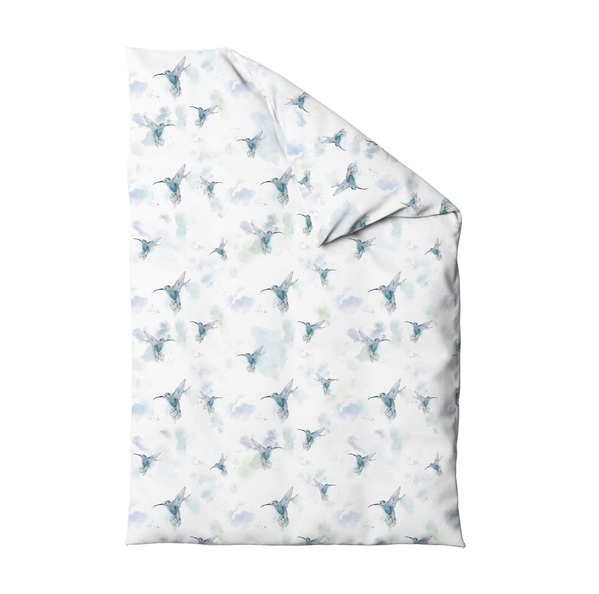 kołderka 135x100 colibri blue