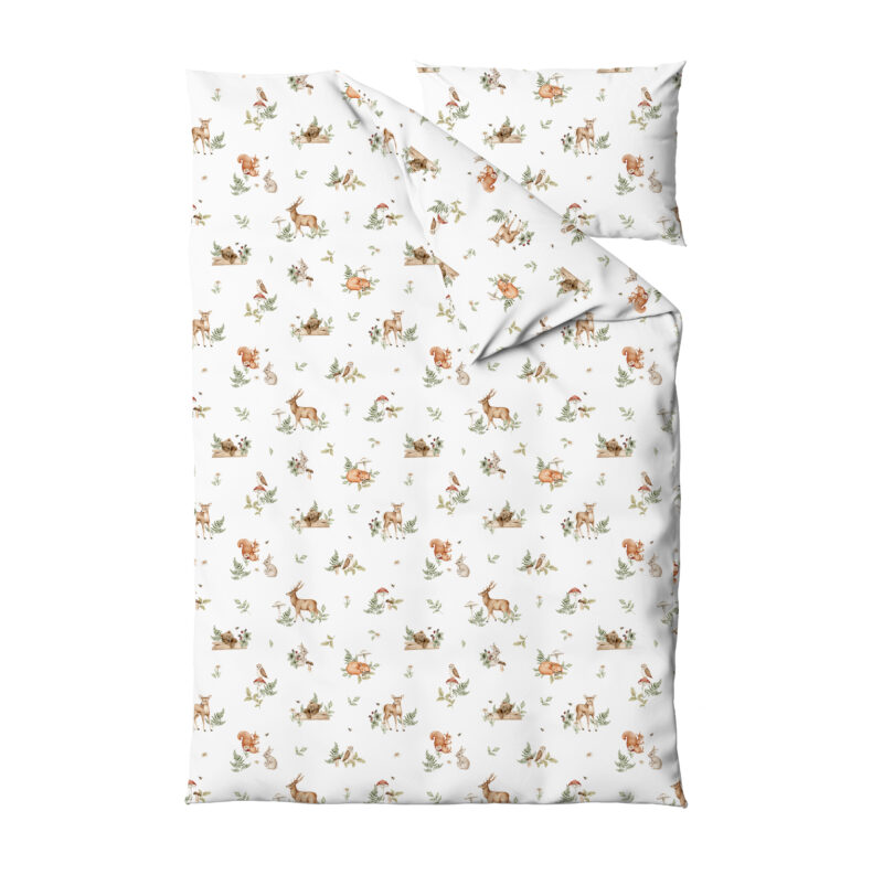 Komplet pościeli 200×140+70×80 Woodland Story