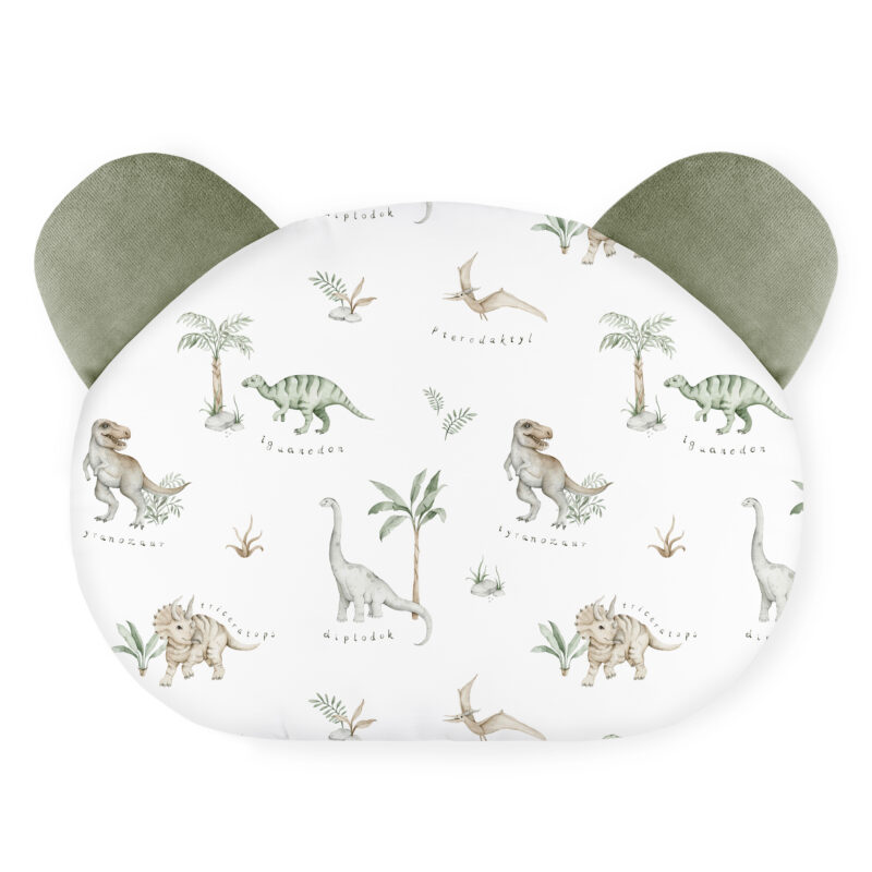 Poduszka miś Dino khaki