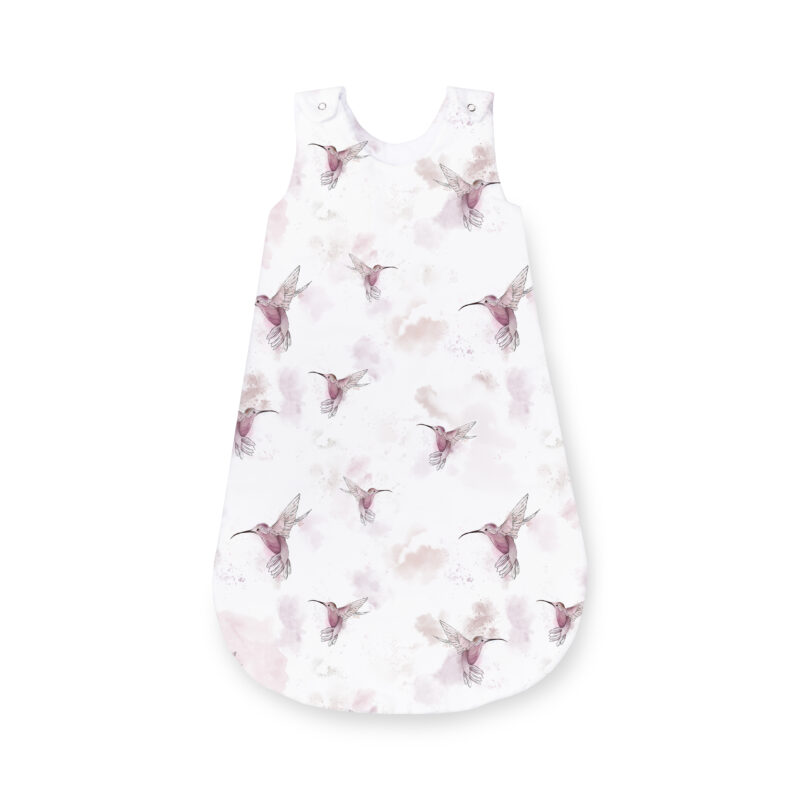 Śpiworek M Pink colibri