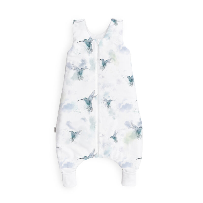 Śpiworek M z nogawkami Blue colibri