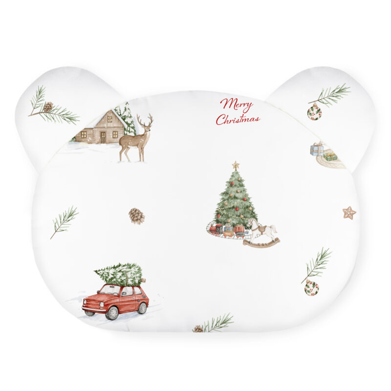 Poduszka miś Merry Christmas