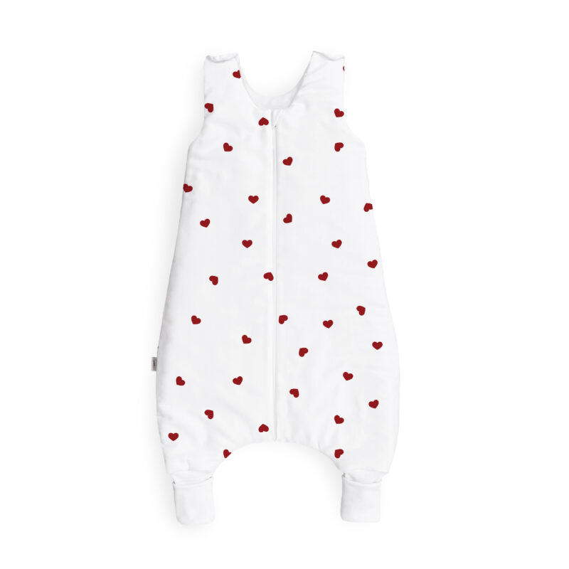Śpiworek M z nogawkami Hearts