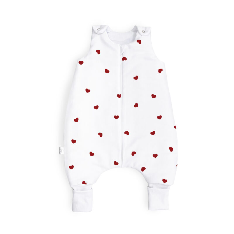 Śpiworek S z nogawkami Hearts