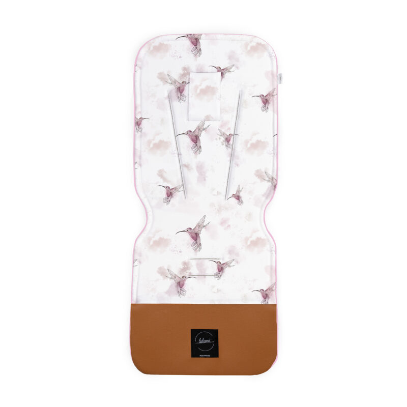 Wkładka do wózka MULTI Pink colibri pudrowy róż